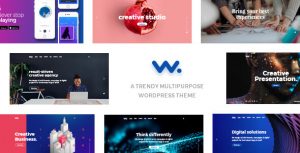 Wilson easy to use wp theme